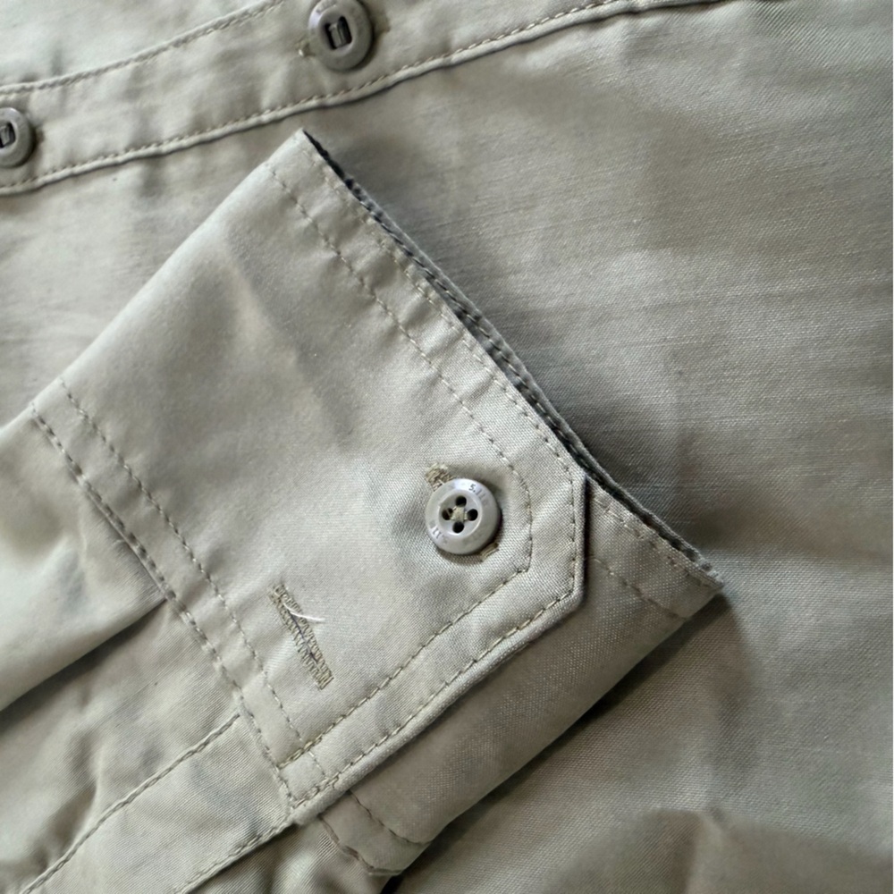 5.11 Tactical Moss Green Long Sleeved Button Down Size Small - Picture 6 of 11